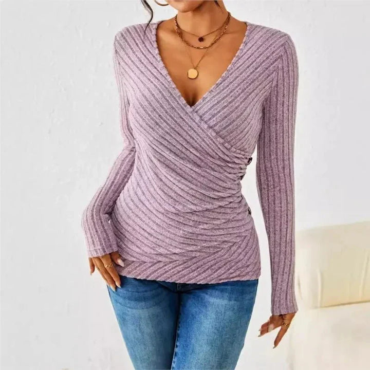 Alyson | Tummy Tucking Long Sleeve Top