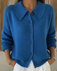 Carissa | Button Collar Cardigan
