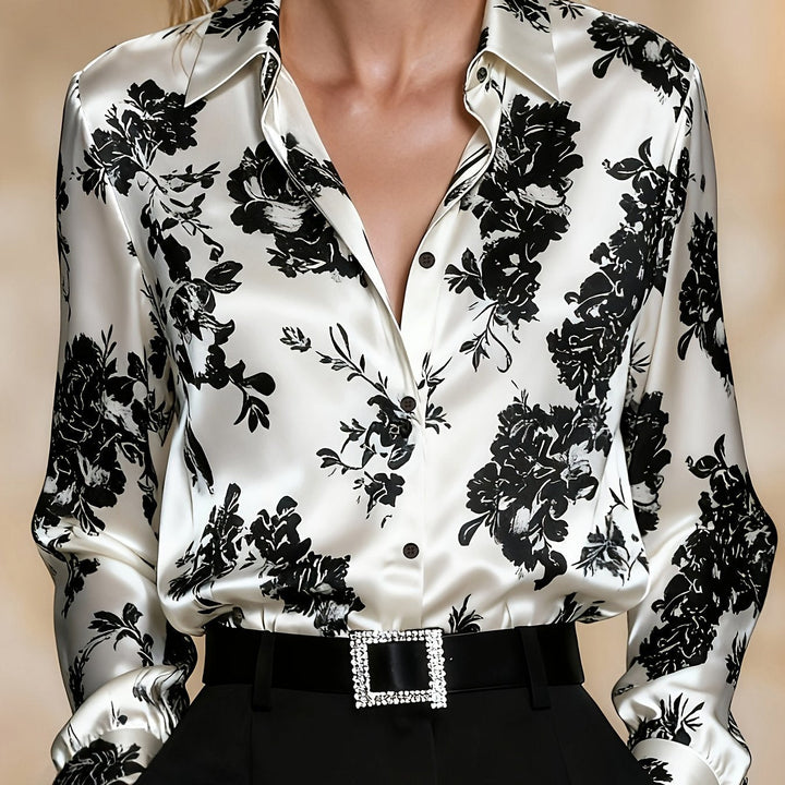 Janis | Floral Elegant Blouse