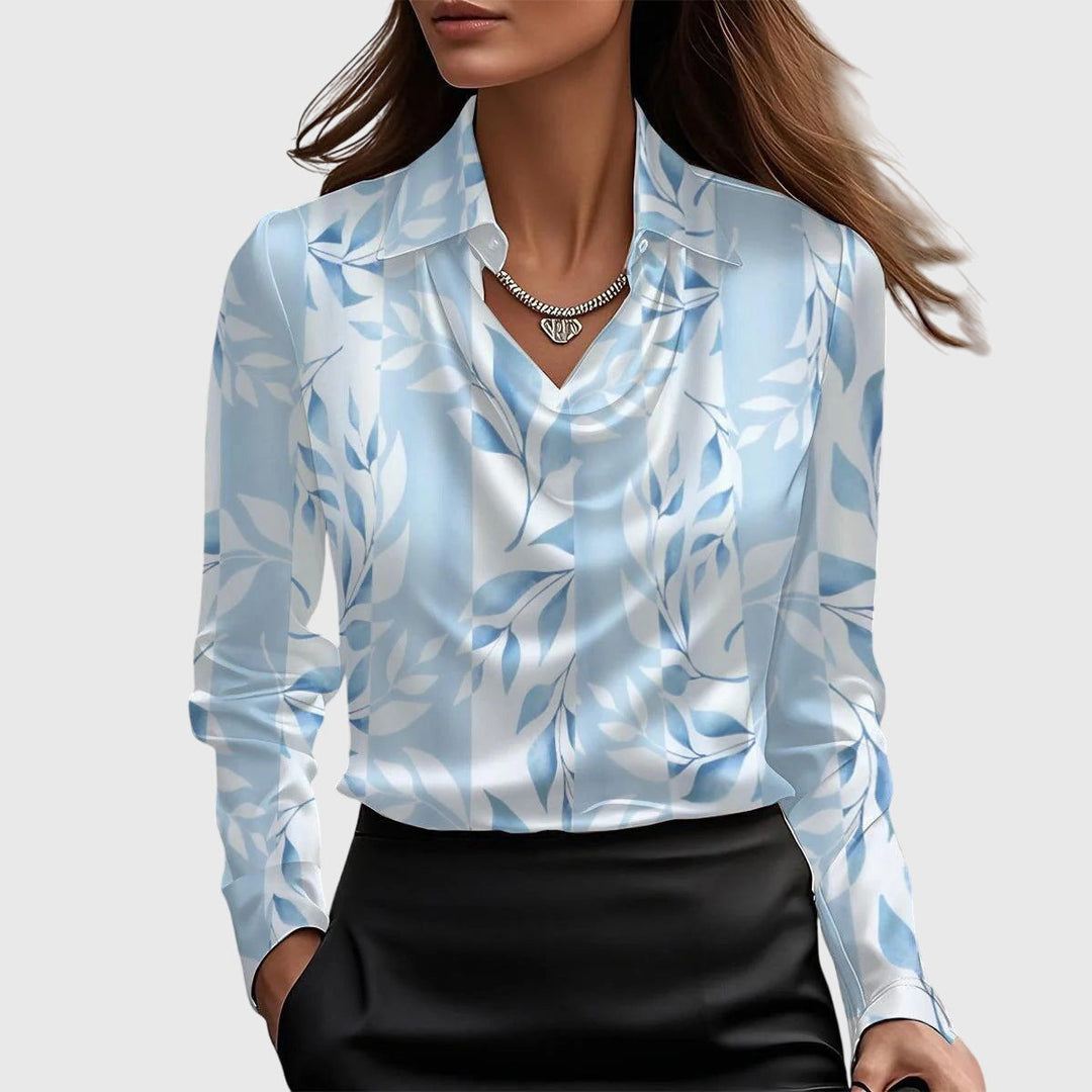 Juliana | Draped Elegant Blouse