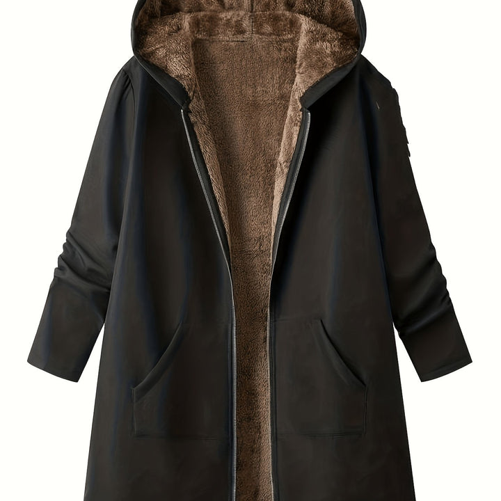 Arlene | Longline Hooded Jacket