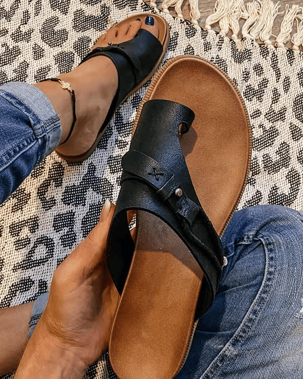 Women's Triple Arch Support Slip On Sandals