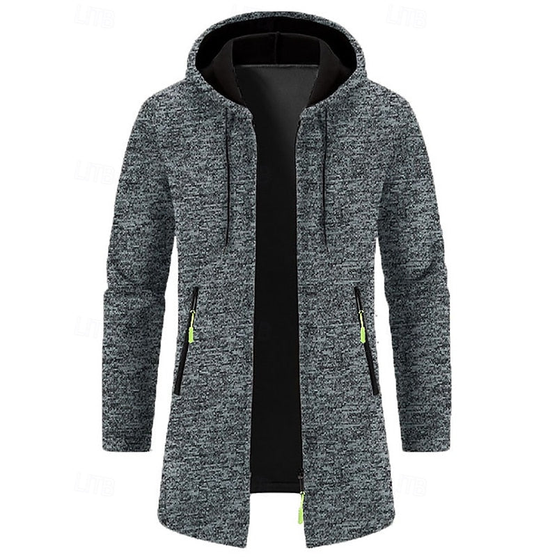 Isaiah | Hooded Longline Coat