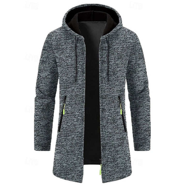 Isaiah | Hooded Longline Coat