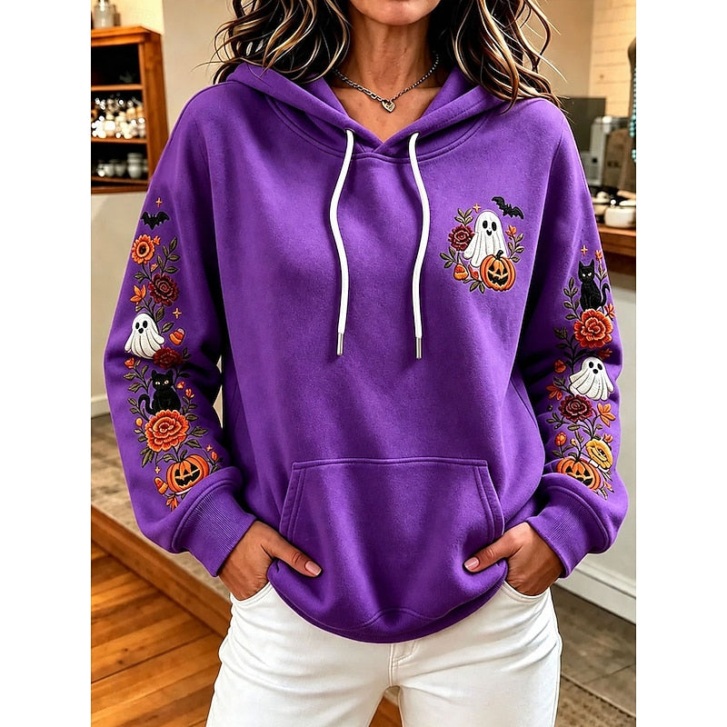 Adrienne | Cozy Halloween Hoodie