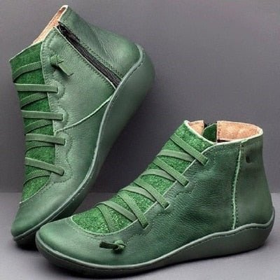 Ronnie | Modern Lace-Up Ankle Boots