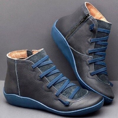 Ronnie | Modern Lace-Up Ankle Boots