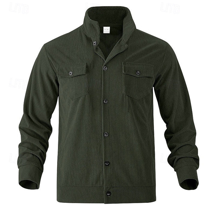 Jeremiah | Ribbed Utility Jacket