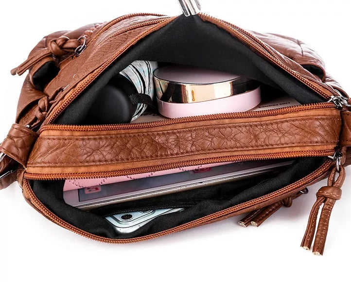 Women's Multi Pocket Shoulder Bag