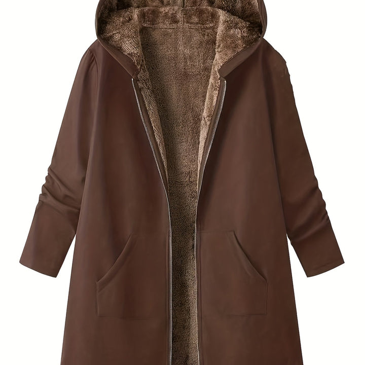 Arlene | Longline Hooded Jacket