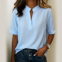 Melba | Stylish V-Neck Blouse