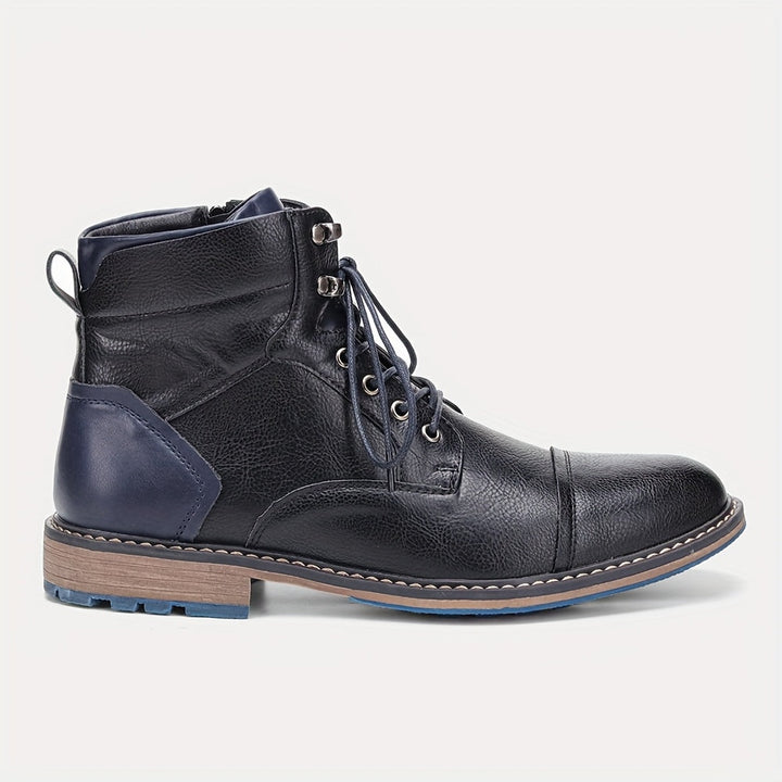 Mario | Refined Cap-Toe Ankle Boots