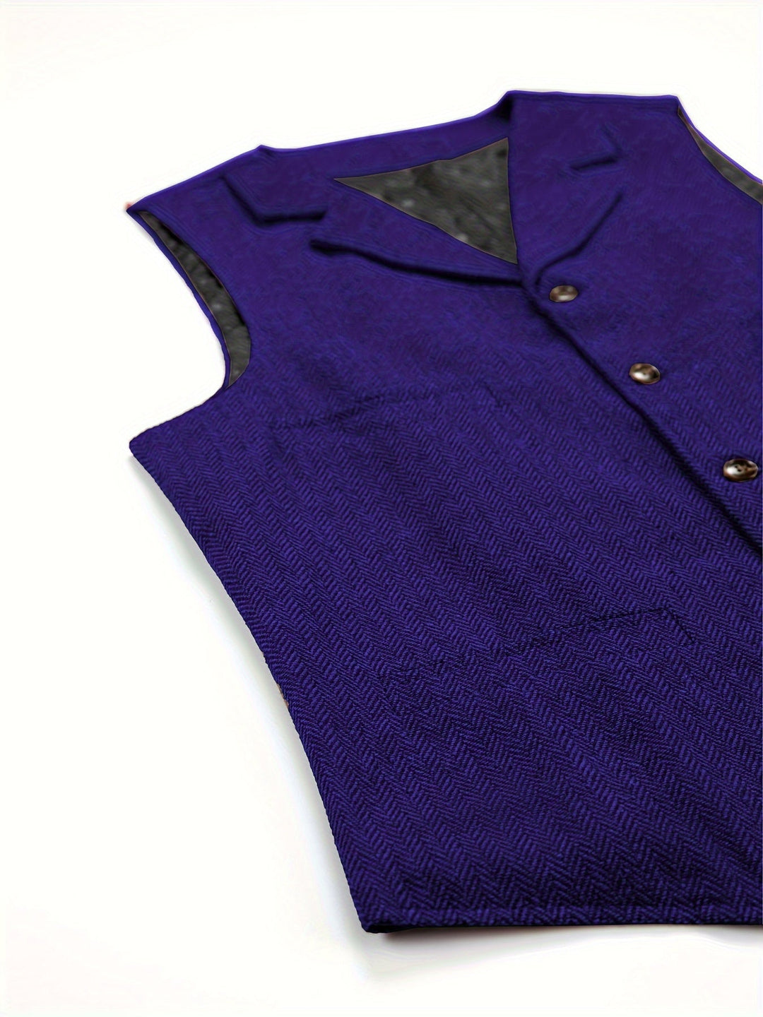 Miles | Heritage Herringbone Vest