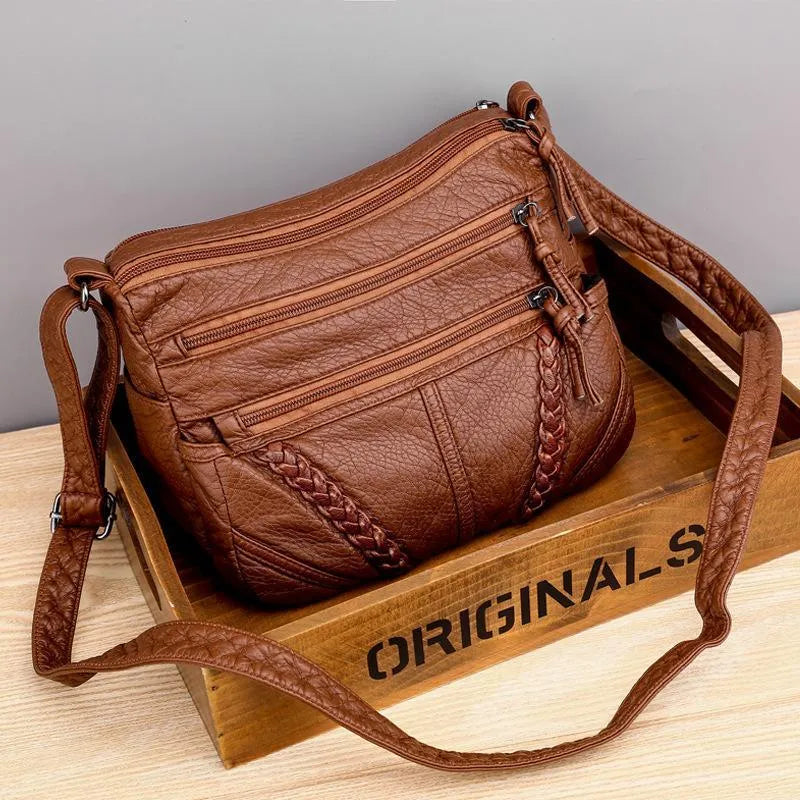 Women's Multi Pocket Shoulder Bag