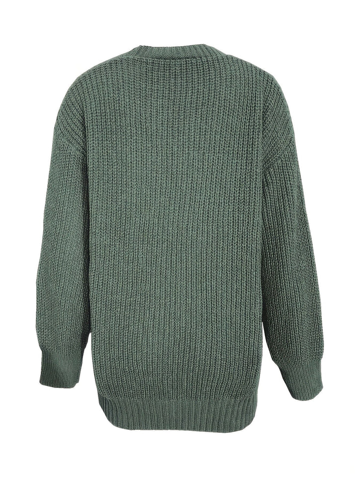Becky | Relaxed Button-Front Cardigan