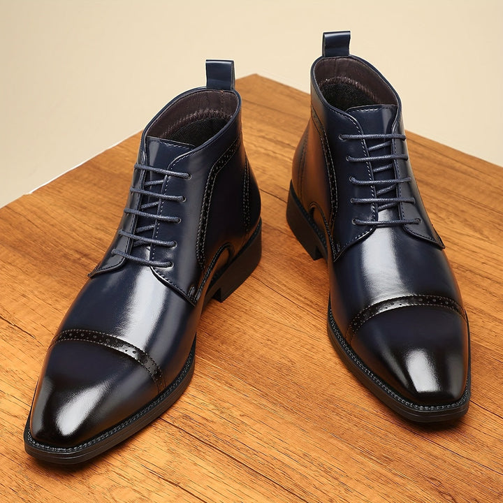 Jimmie | Refined Cap-Toe Ankle Boots
