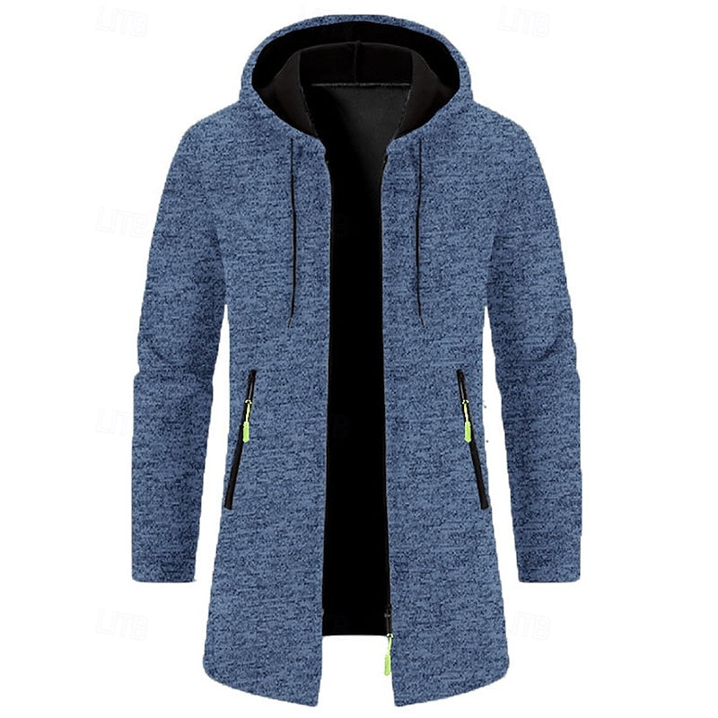 Isaiah | Hooded Longline Coat