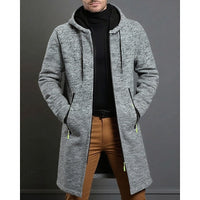 Isaiah | Hooded Longline Coat