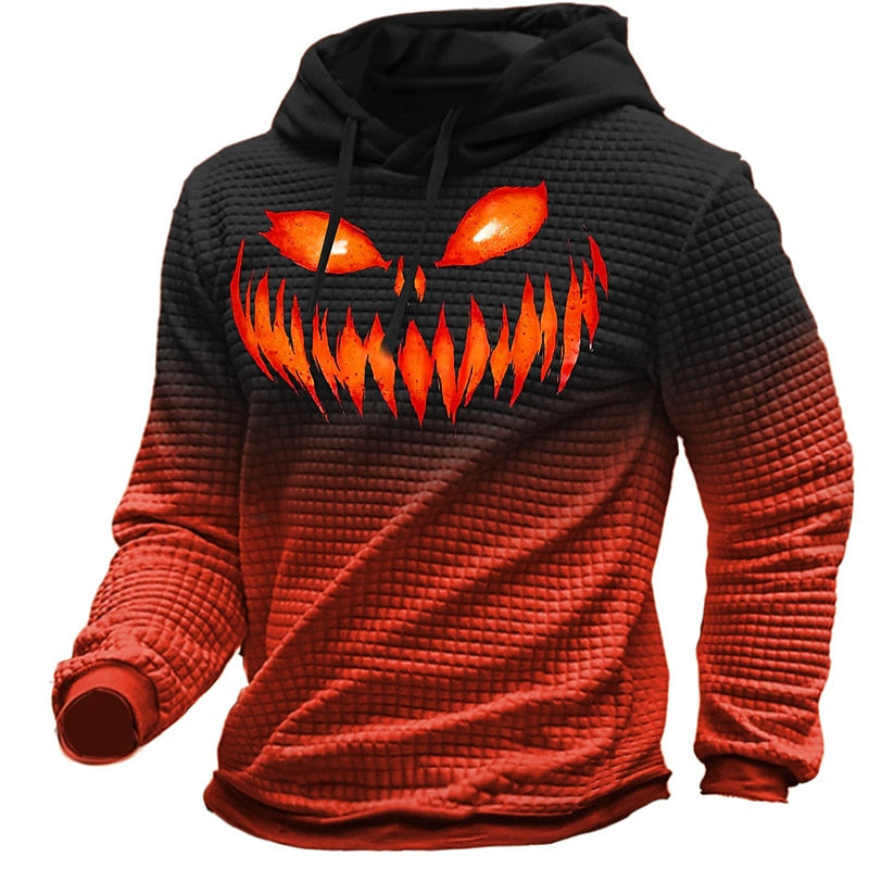 Ivan | Halloween Textured Graphic Hoodie