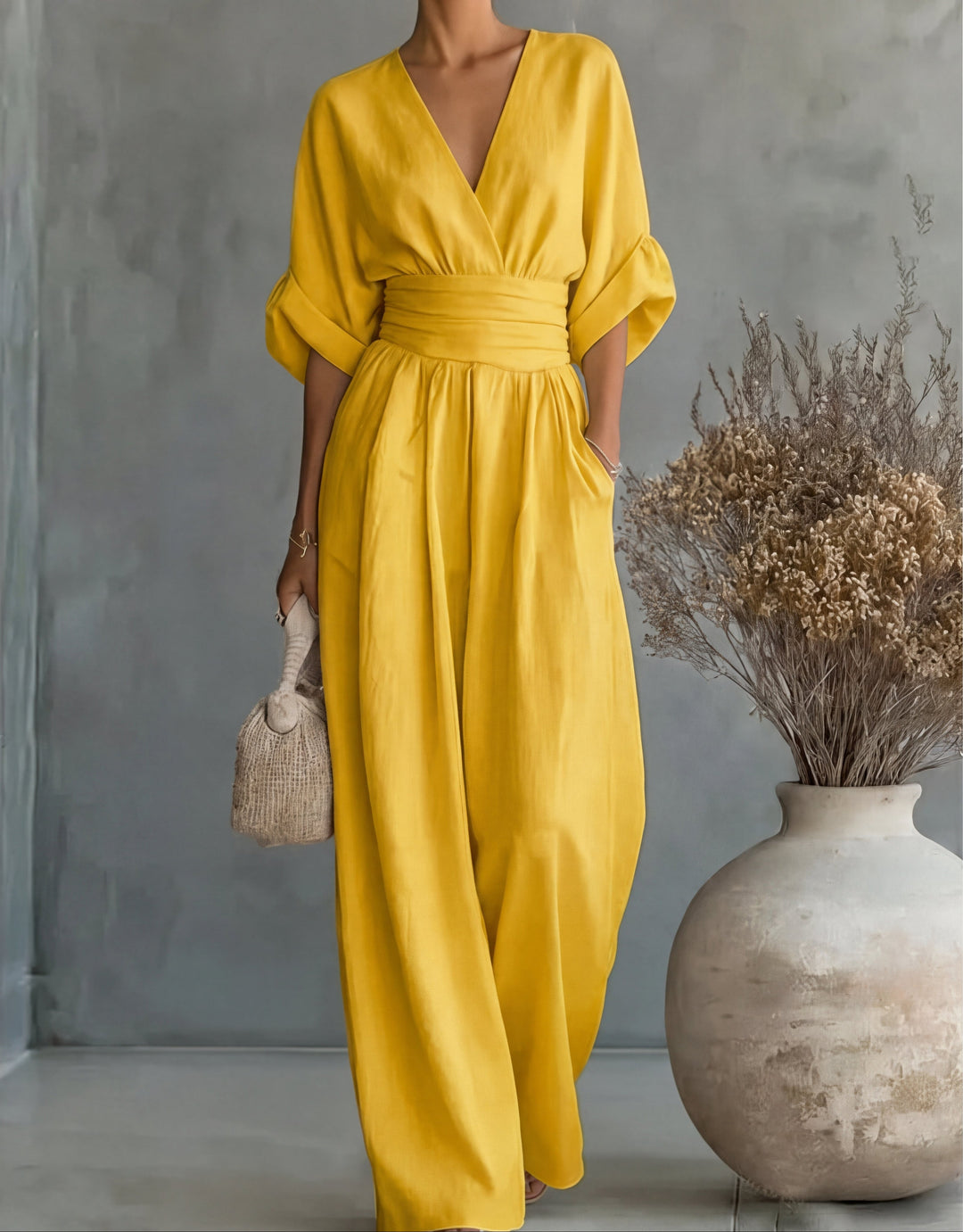 Alejandra | Elegant Wide-Leg Jumpsuit