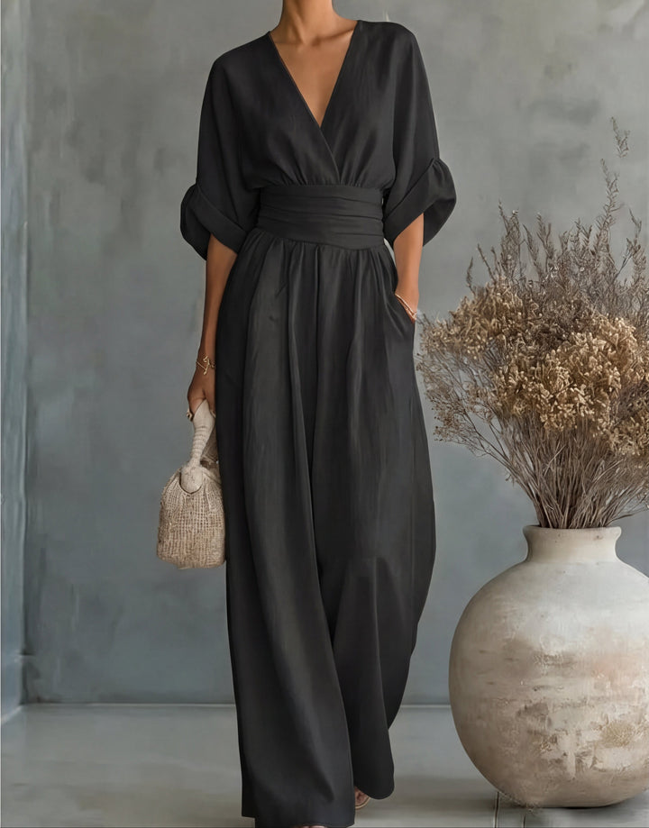 Alejandra | Elegant Wide-Leg Jumpsuit