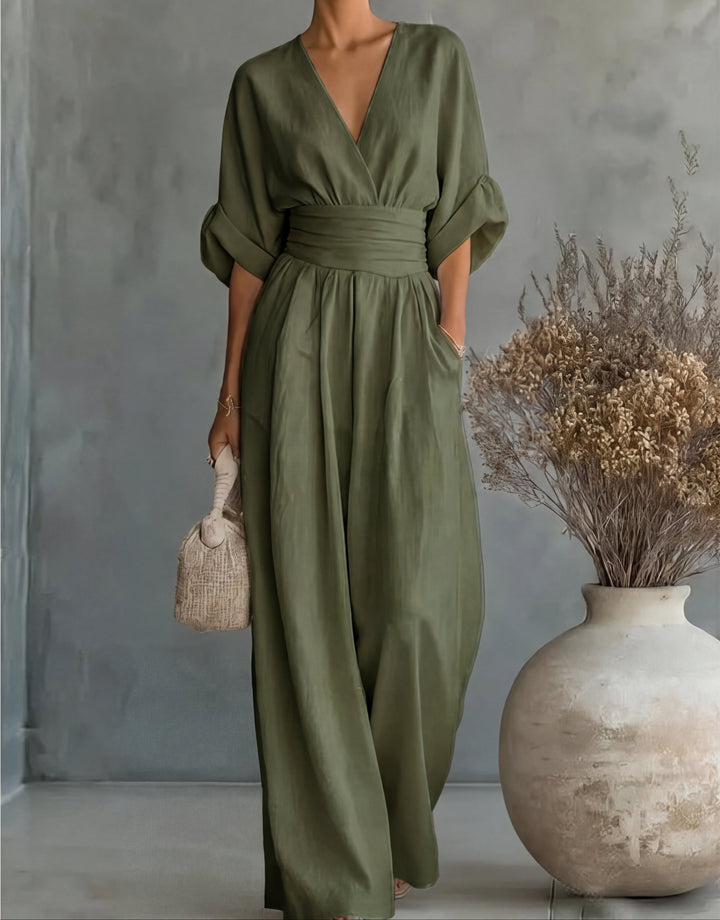 Alejandra | Elegant Wide-Leg Jumpsuit