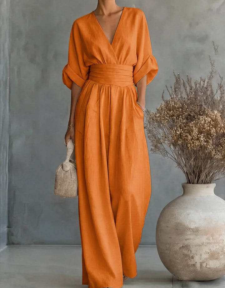 Alejandra | Elegant Wide-Leg Jumpsuit
