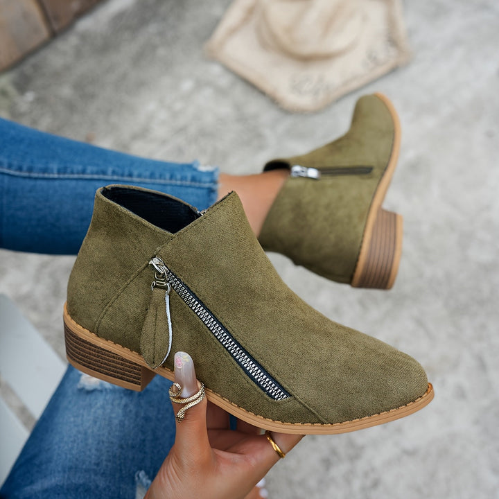 Allison | Timeless Side-Zip Ankle Boots