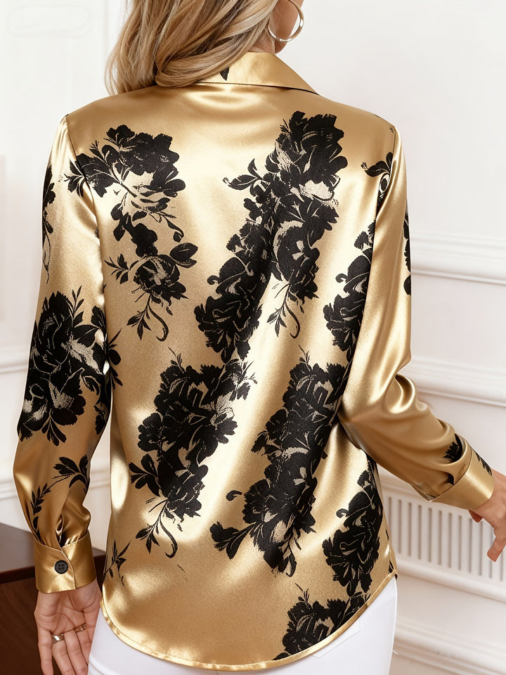Janis | Floral Elegant Blouse