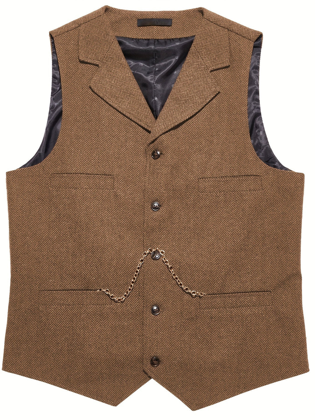 Quentin | Refined Herringbone Waistcoat