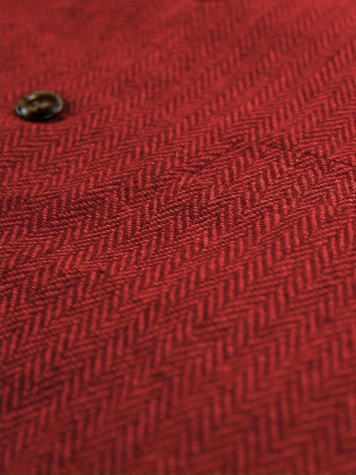 Miles | Heritage Herringbone Vest