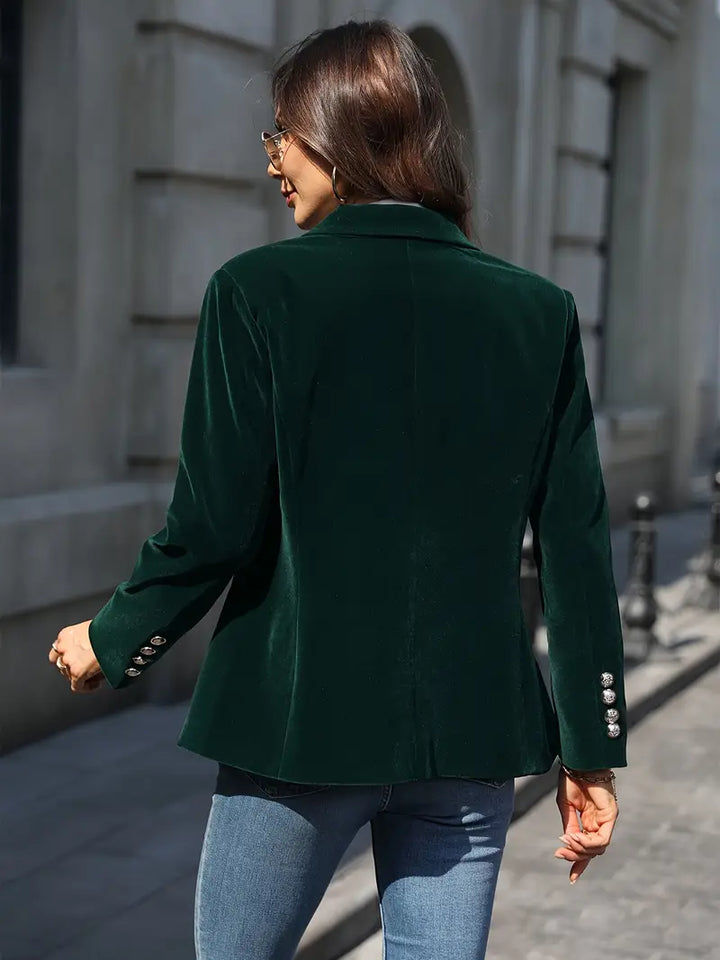 Candy | Elegant Velvet Blazer