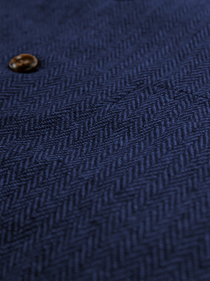 Miles | Heritage Herringbone Vest