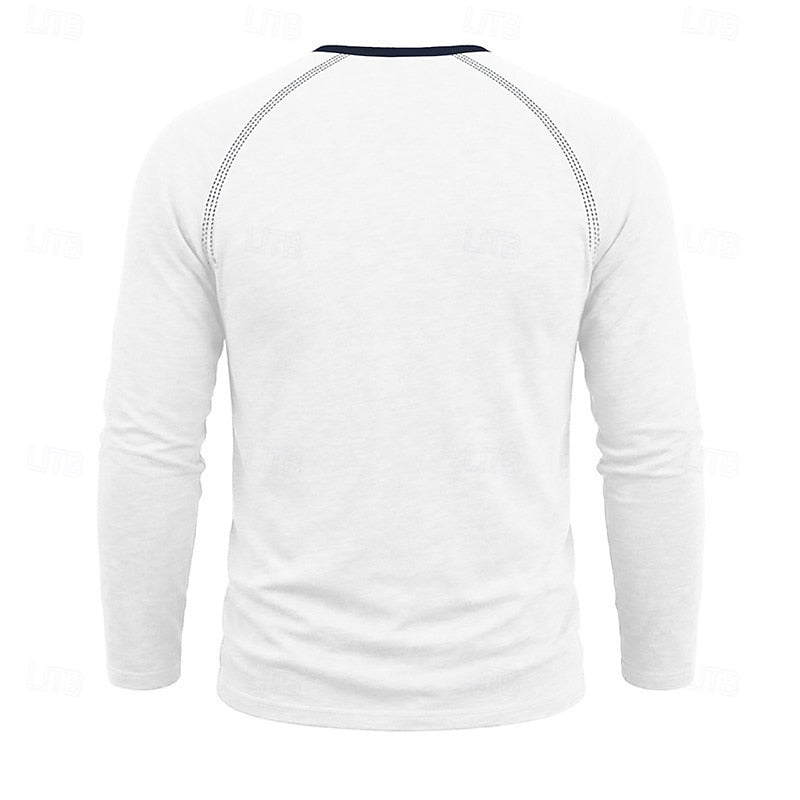 Dean | Classic Button Henley Shirt