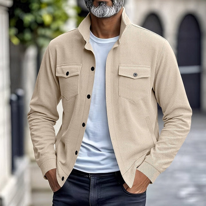 Jeremiah | Ribbed Utility Jacket