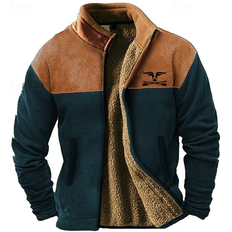 Anthony | Rugged Two-Tone Fleece Jacket