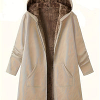 Arlene | Longline Hooded Jacket