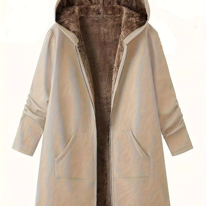 Arlene | Longline Hooded Jacket
