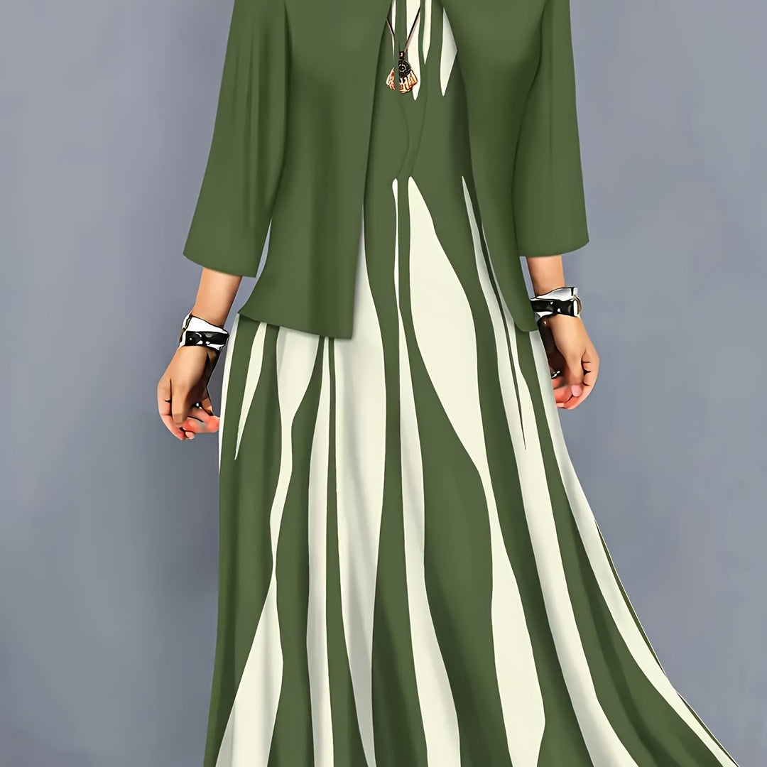 Amber | Two-Piece Elegant Dress Set
