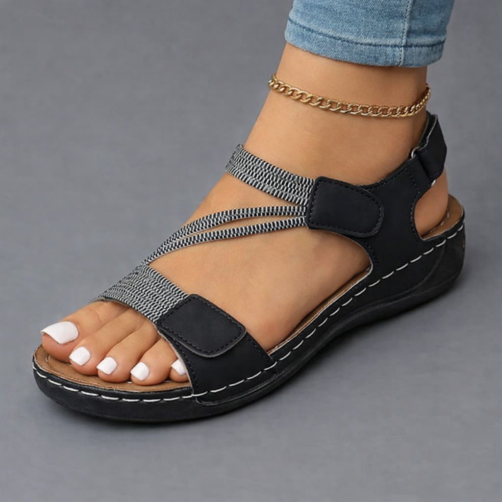 Women's Ergonomic Flexible Strap Walking Sandals