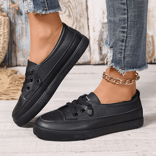 Women's Ergonomic Arch Support Slip On Walking Shoes
