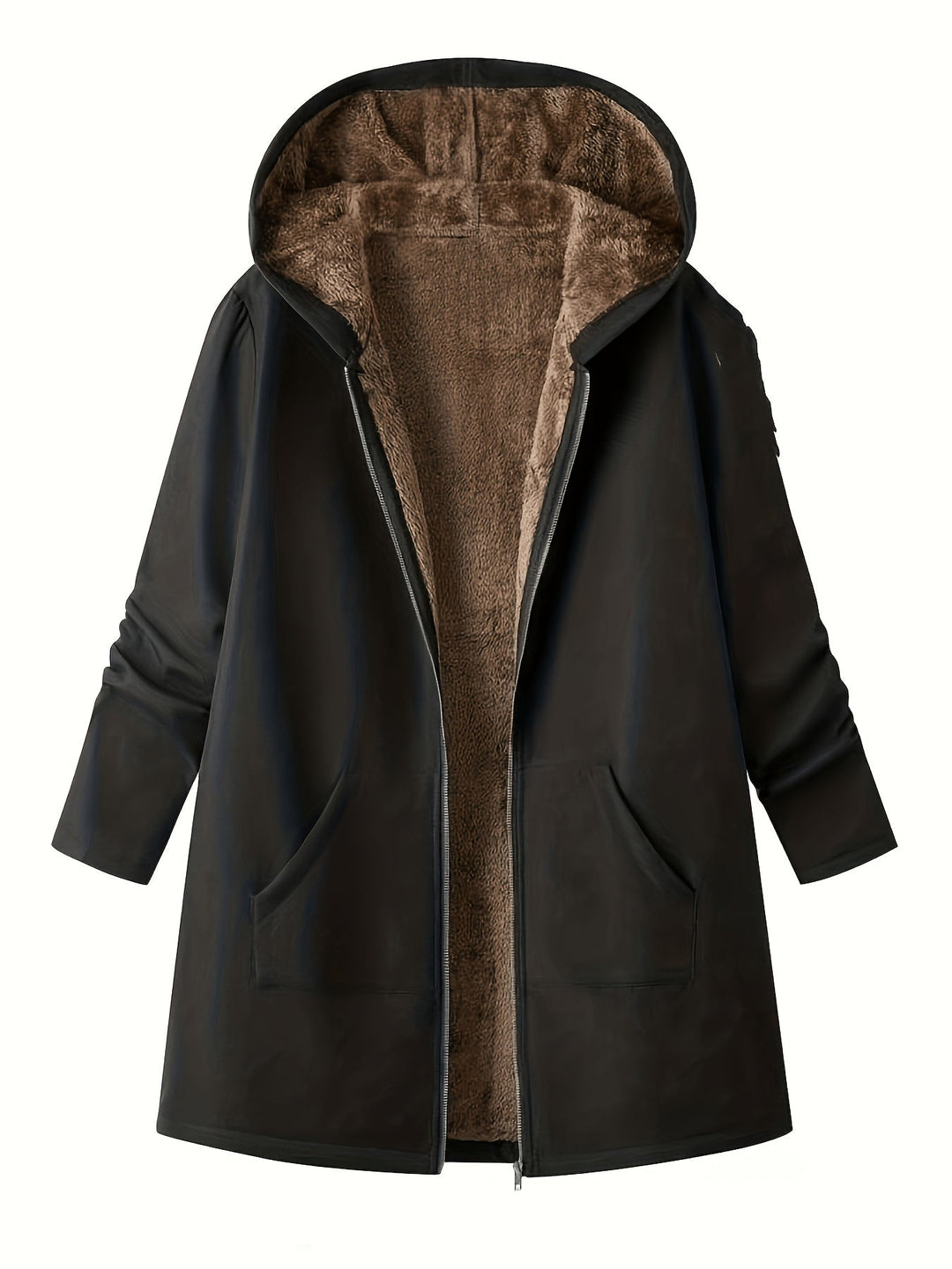 Arlene | Longline Hooded Jacket