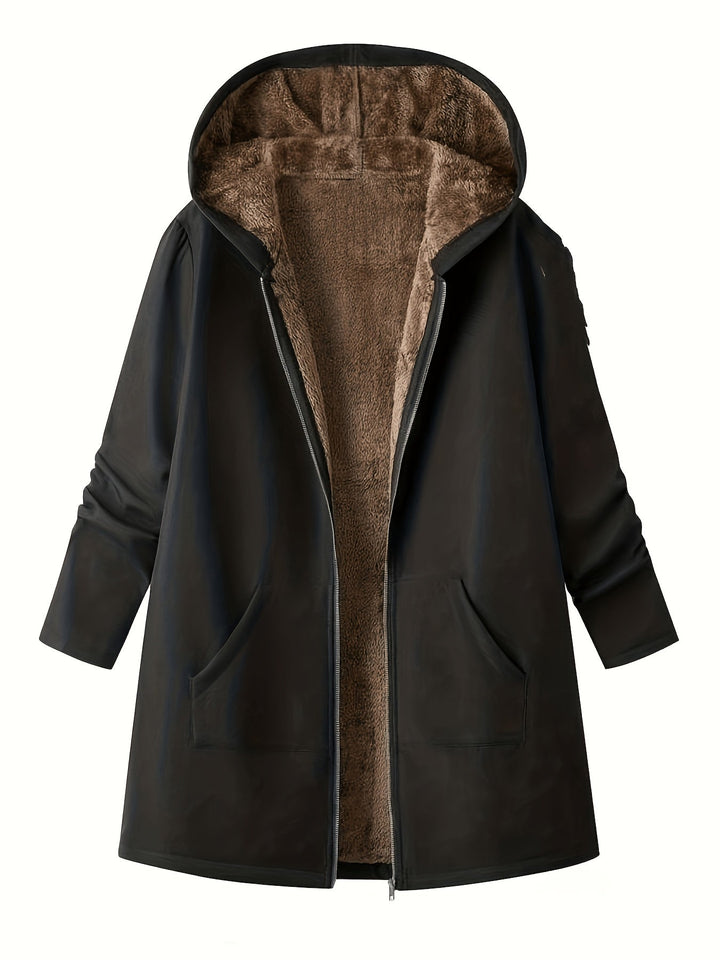 Arlene | Longline Hooded Jacket