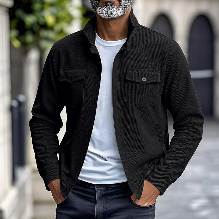 Jeremiah | Ribbed Utility Jacket