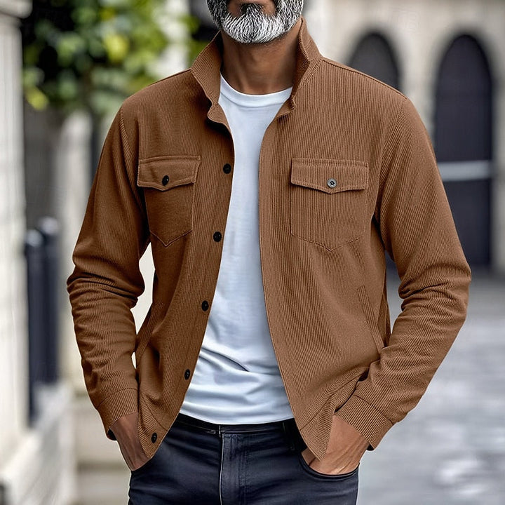 Jeremiah | Ribbed Utility Jacket