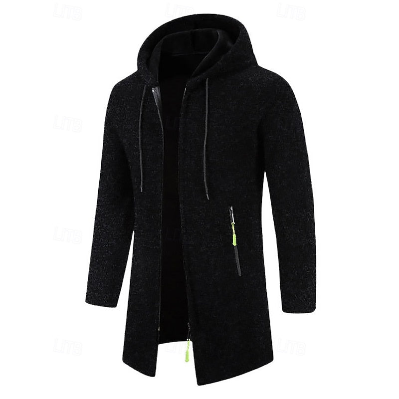 Isaiah | Hooded Longline Coat