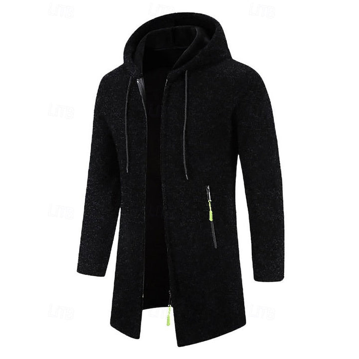 Isaiah | Hooded Longline Coat