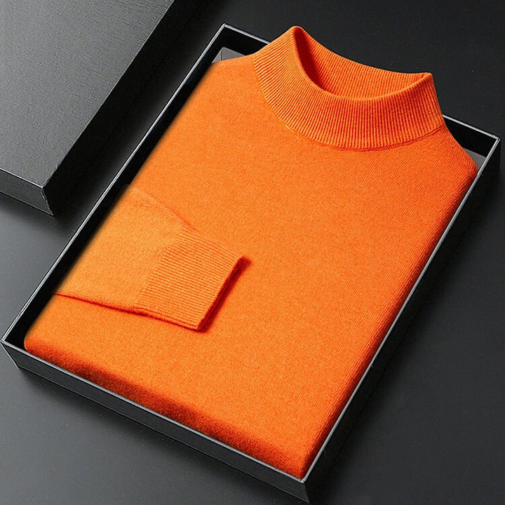 Gabriel | Refined Mock-Neck Sweater
