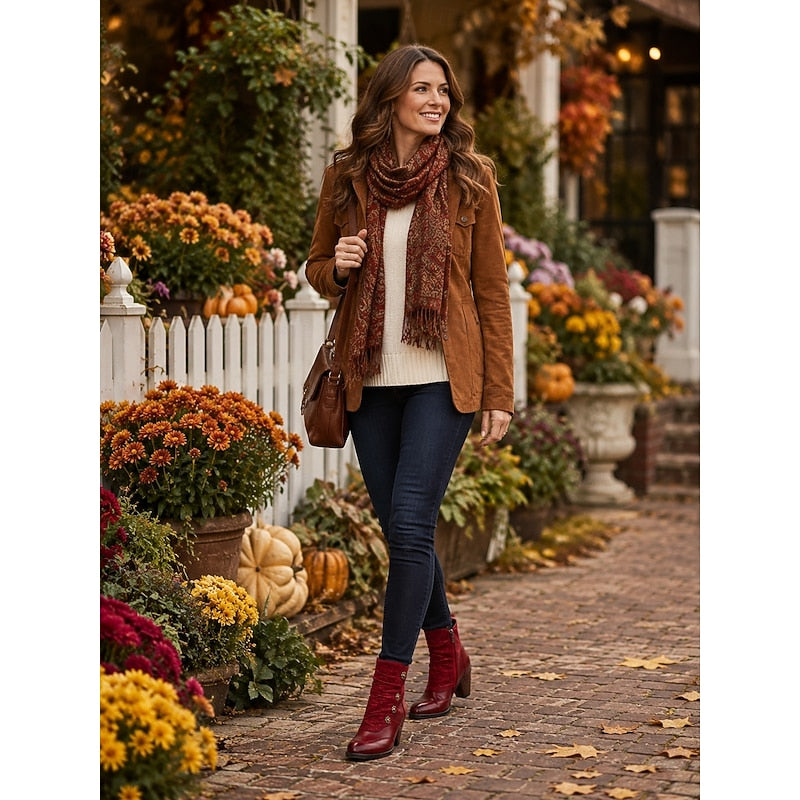 Georgia | Heeled Ankle Boots