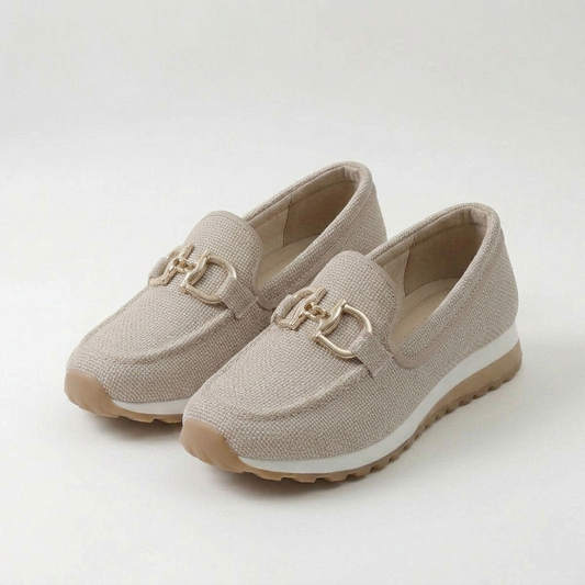 Women's Cushioned Slip On Walking Loafer Sneakers